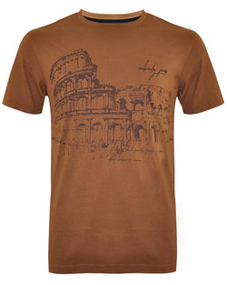 Men's Short Sleeve Roman Empire T-Shirt - Nobody Jeans